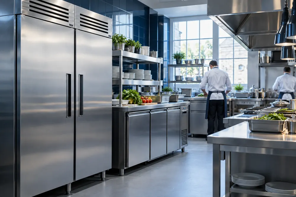 Commercial Fridge Repair equipment in a UK commercial setting